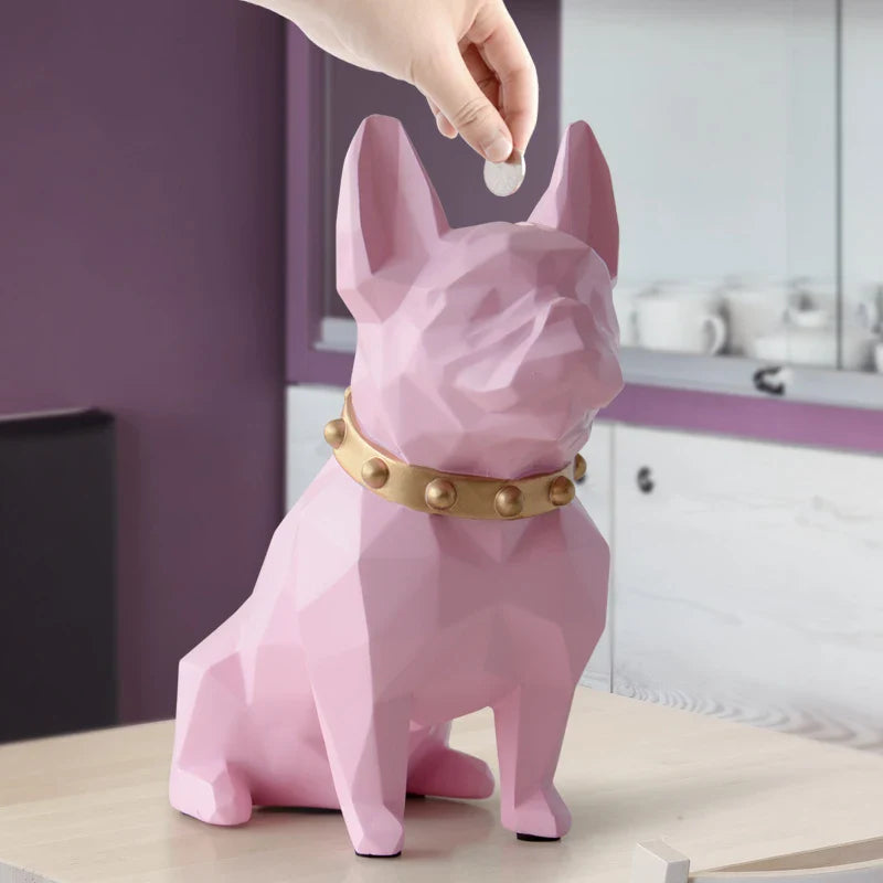 French Bulldog Coin Storage Figurines