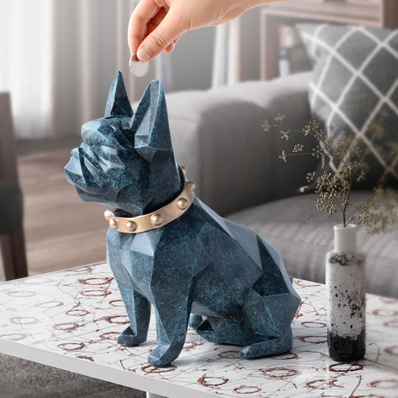 French Bulldog Coin Storage Figurines