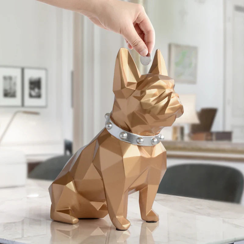 French Bulldog Coin Storage Figurines