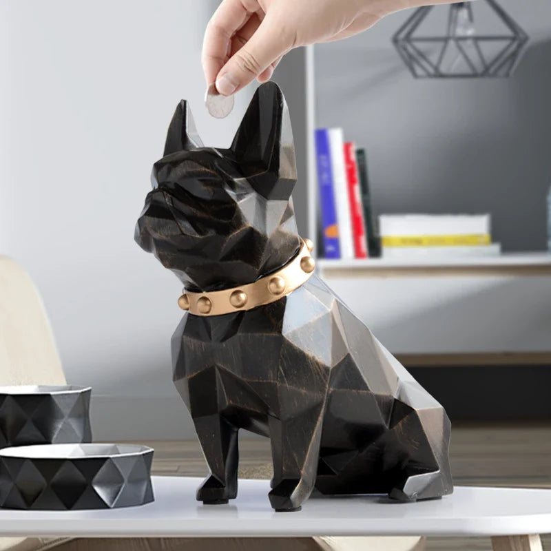 French Bulldog Coin Storage Figurines