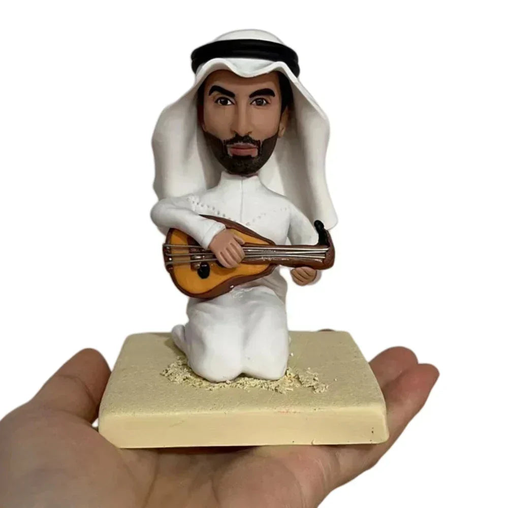 Personalized Bobble Head Authentic Arabic Attire