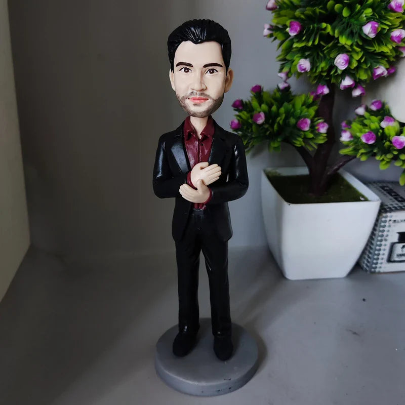 Personalized Bobble Head Businessman
