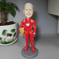 Personalized Bobble Head Superhero