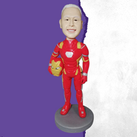 Personalized Bobble Head Superhero